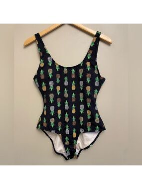 Ocean Gear Pineapple One Piece Swim Suit Small